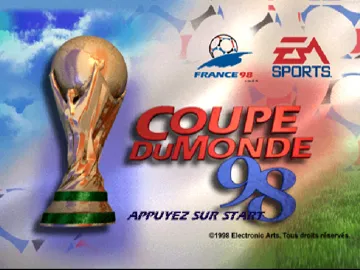 Coupe du Monde 98 (FR) screen shot title